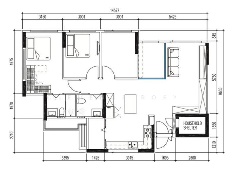 128C Canberra Street, 128C Canberra Street, Sembawang / Yishun, 3 Bedrooms, 1,216 sqft, HDB Flat For Sale, by Clemence Boey, 500246709 - PropertyGuru.com.sg