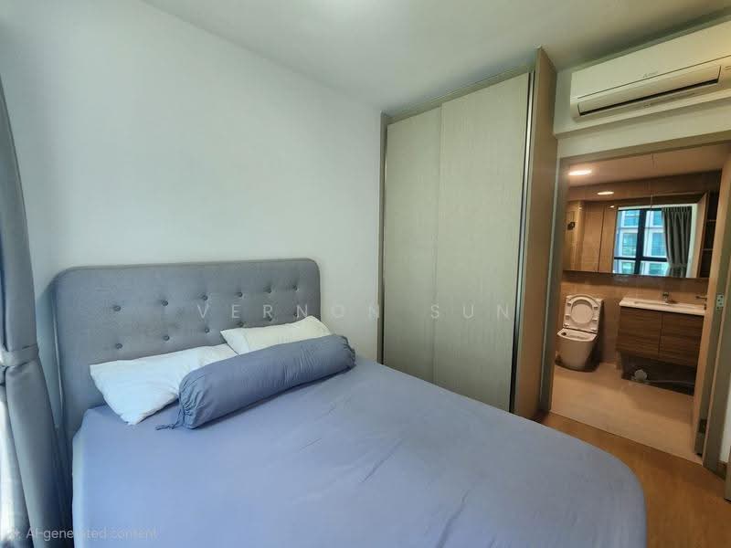 Treasure at Tampines, 57 Tampines Lane, Pasir Ris / Tampines, 2 Bedrooms, 678 sqft, Condominium For Sale, by Vernon Sun, 500246712 - Master Bedroom - PropertyGuru.com.sg