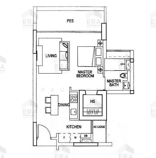 Double Bay Residences, 17B Simei Street 4, 1 Bedroom, 635 sqft, Condominium For Sale, by Paul Ang, 500246728 - PropertyGuru.com.sg