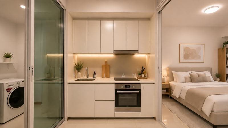 Double Bay Residences, 17B Simei Street 4, 1 Bedroom, 635 sqft, Condominium For Sale, by Paul Ang, 500246728 - Kitchen - PropertyGuru.com.sg