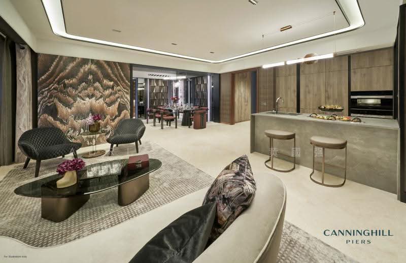 CanningHill Piers, 177 River Valley Road, 1 Bedroom, 409 sqft, Condominium For Sale, by Adrian Wee 黄國强, 500246735 - Living Room - PropertyGuru.com.sg