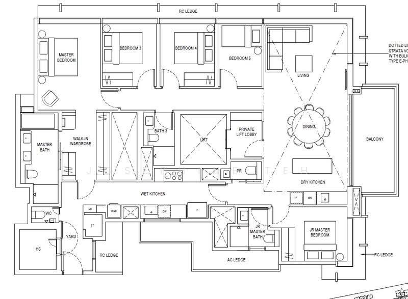 The Continuum, 5 Thiam Siew Avenue, 5 Bedrooms, 1,905 sqft, Condominium For Sale, by Josephine Teh, 500246744 - PropertyGuru.com.sg