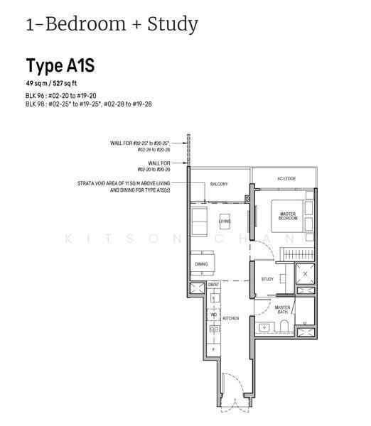 Tembusu Grand, 96 Jalan Tembusu, 1 Bedroom, 527 sqft, Condominium For Sale, by Kitson Chan, 500246756 - PropertyGuru.com.sg