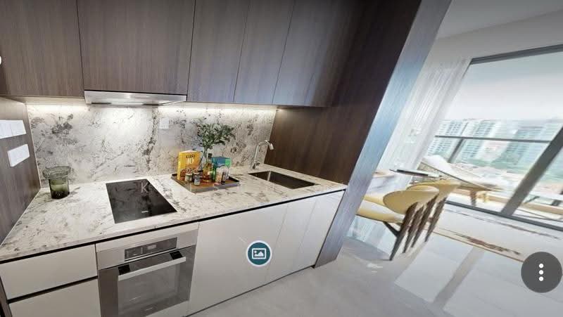 Tembusu Grand, 96 Jalan Tembusu, 1 Bedroom, 527 sqft, Condominium For Sale, by Kitson Chan, 500246756 - Kitchen - PropertyGuru.com.sg