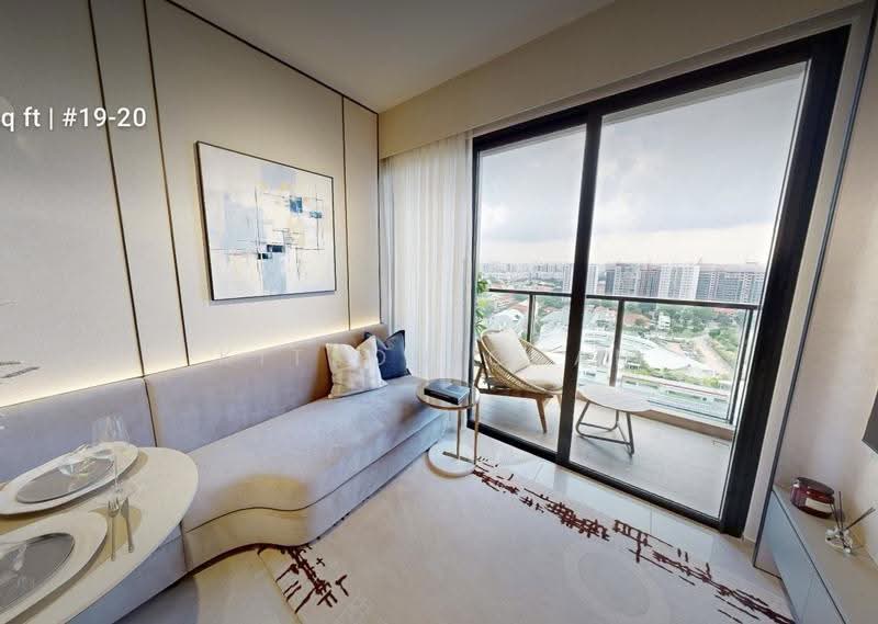 Tembusu Grand, 96 Jalan Tembusu, 1 Bedroom, 527 sqft, Condominium For Sale, by Kitson Chan, 500246756 - Living Room - PropertyGuru.com.sg