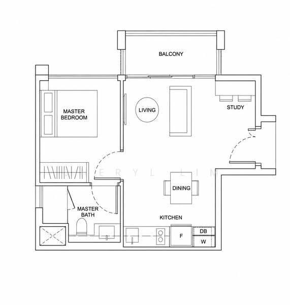 Forest Woods, , 1 Bedroom, 506 sqft, Condominium For Sale, by Sheryl Lim, 500246771 - PropertyGuru.com.sg