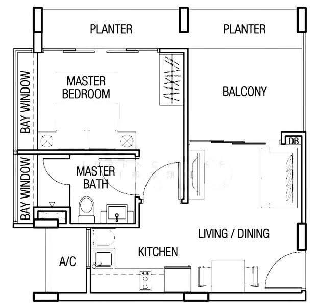 Bella Casita, 7 Ipoh Lane, East Coast / Marine Parade, 1 Bedroom, 517 sqft, Condominium For Sale, by Terence Tee (郑志翔), 500246798 - PropertyGuru.com.sg