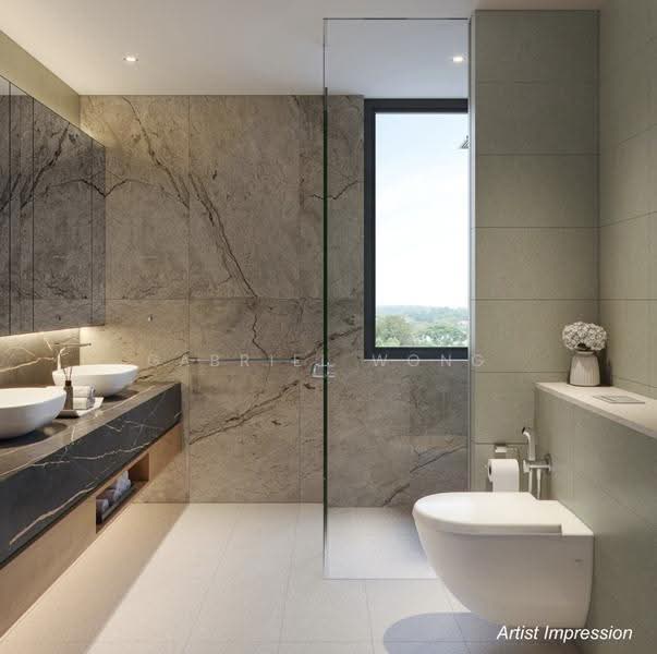 The Hillshore, 292 Pasir Panjang Rd, Buona Vista / West Coast / Clementi New Town, 2 Bedrooms, 818 sqft, Condominium For Sale, by Gabriel Wong, 500246801 - Bathroom - PropertyGuru.com.sg