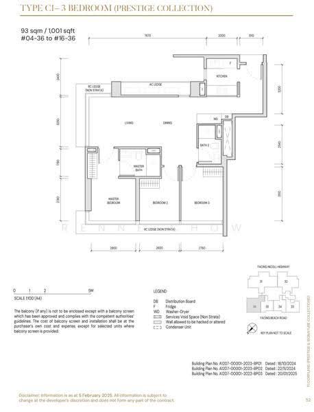 Aurea, 802 Beach Road, 3 Bedrooms, 1,001 sqft, Condominium For Sale, by Renne Chow, 500246810 - C1 - PropertyGuru.com.sg