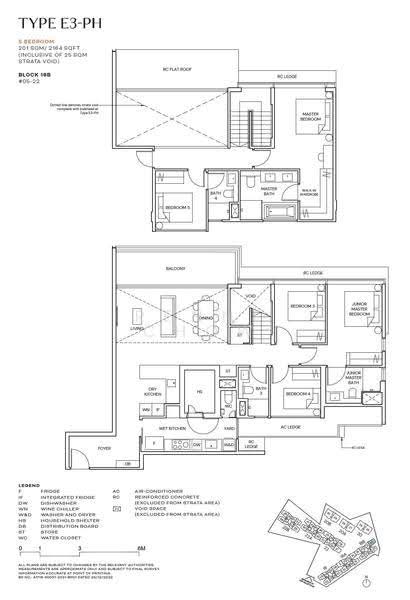 Terra Hill, Yew Siang Road, Buona Vista / West Coast / Clementi New Town, 5 Bedrooms, 2,164 sqft, Condominium For Sale, by Renne Chow, 500246839 - E3-PH - PropertyGuru.com.sg