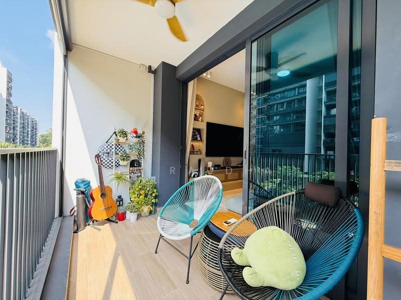 Treasure at Tampines, 45 Tampines Lane, 3 Bedrooms, 1,033 sqft, Condominium For Sale, by SQ Raudha, 500246844 - Balcony - PropertyGuru.com.sg