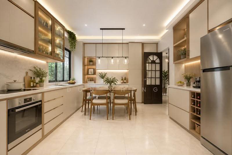 Cheap, below market value, 999 LH, 10 mins to MRT, squarish land for rebuilt, Dairy Farm / Bukit Panjang / Choa Chu Kang, 5 Bedrooms, 4,000 sqft, Semi-Detached House For Sale, by Don Cheng, 500246851 - Kitchen - PropertyGuru.com.sg