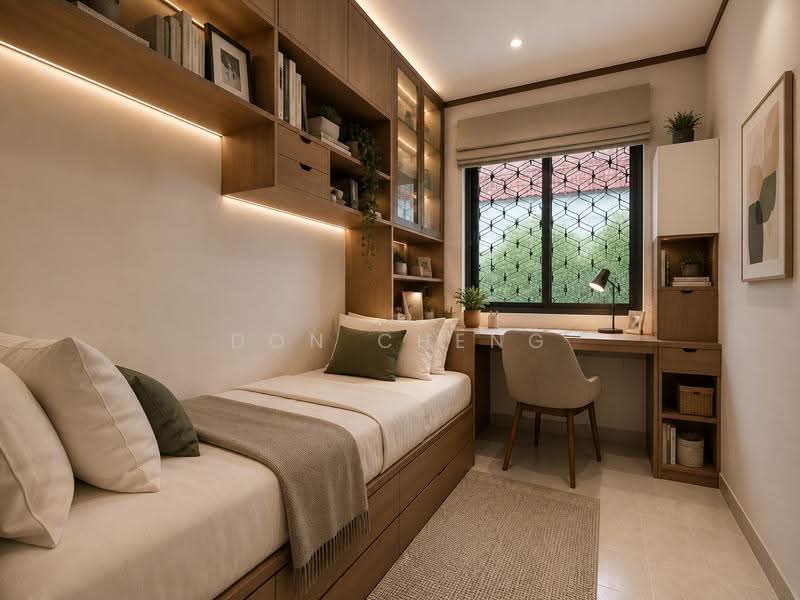 Cheap, below market value, 999 LH, 10 mins to MRT, squarish land for rebuilt, Dairy Farm / Bukit Panjang / Choa Chu Kang, 5 Bedrooms, 4,000 sqft, Semi-Detached House For Sale, by Don Cheng, 500246851 - Bedroom - PropertyGuru.com.sg