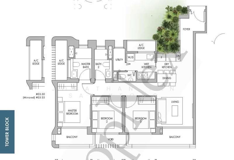 The Tre Ver, 60 Potong Pasir Avenue 1, Macpherson / Potong Pasir, 3 Bedrooms, 1,098 sqft, Condominium For Sale, by Jonathan Tan Say Keong, 500246912 - PropertyGuru.com.sg