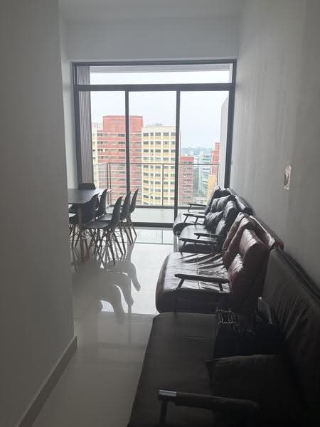 Midtown Residences, 1189 Upper Serangoon Road, Hougang / Punggol / Sengkang, 3 Bedrooms, 721 sqft, Condominium For Rent, by Serene Li, 500246914 - Living Room - PropertyGuru.com.sg