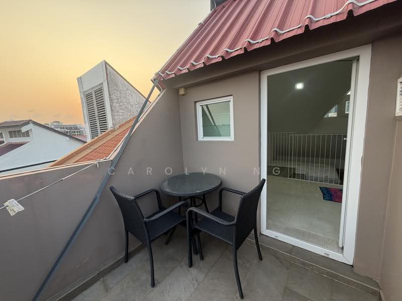 Joo Chiat Conservation Home, Joo Chiat Place, East Coast / Marine Parade, 4 Bedrooms, 3,380 sqft, Conservation House For Rent, by Carolyn Ng, 500246918 - Roof terrace - PropertyGuru.com.sg