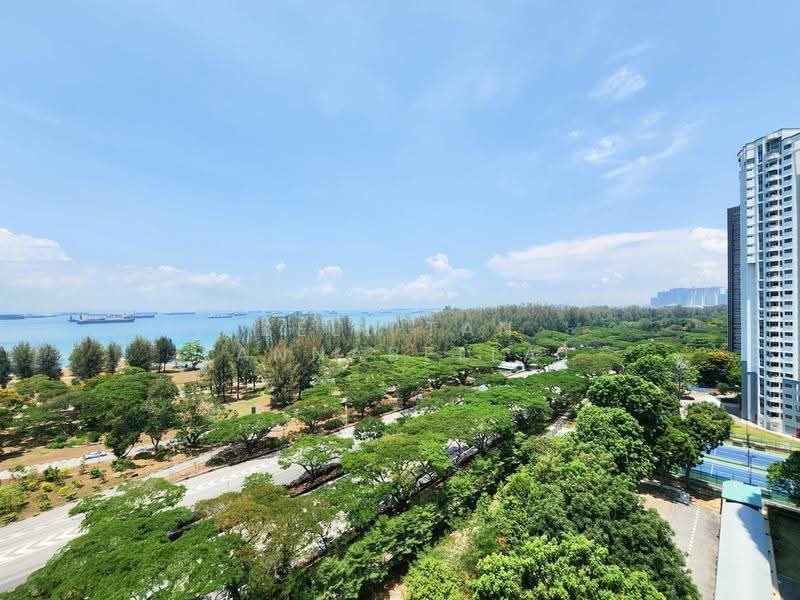 Peach Garden, 1 Peach Garden, 4 Bedrooms, 2,766 sqft, Apartment For Sale, by Bell Tan (Annabella), 500246944 - Sea View from Living Room - PropertyGuru.com.sg