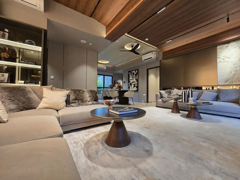Springleaf Residence, 811 Upper Thomson Road, Mandai / Upper Thomson, 4 Bedrooms, 1,453 sqft, Condominium For Sale, by Mark Tan, 500246947 - Living Room - PropertyGuru.com.sg