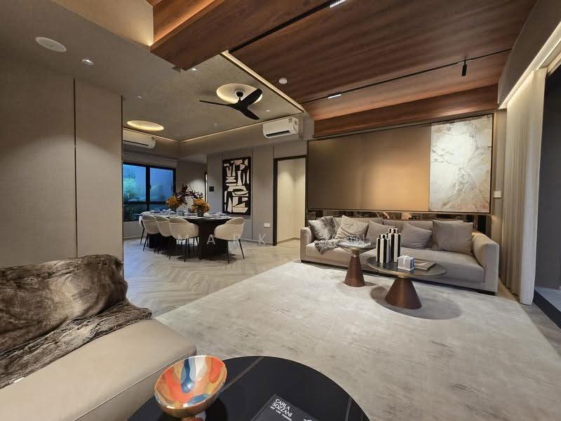 Springleaf Residence, 811 Upper Thomson Road, Mandai / Upper Thomson, 4 Bedrooms, 1,453 sqft, Condominium For Sale, by Mark Tan, 500246947 - Living Room - PropertyGuru.com.sg