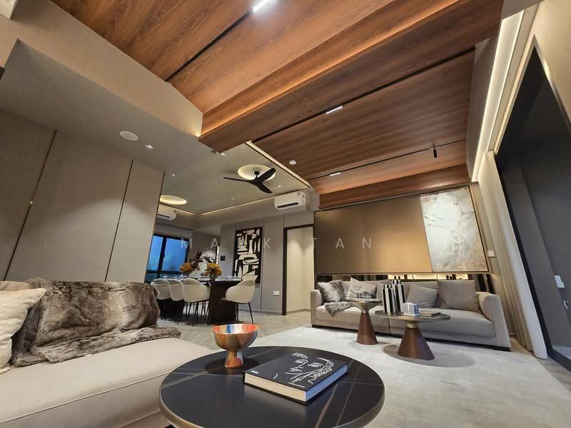 Springleaf Residence, 811 Upper Thomson Road, Mandai / Upper Thomson, 4 Bedrooms, 1,453 sqft, Condominium For Sale, by Mark Tan, 500246947 - Living Room - PropertyGuru.com.sg