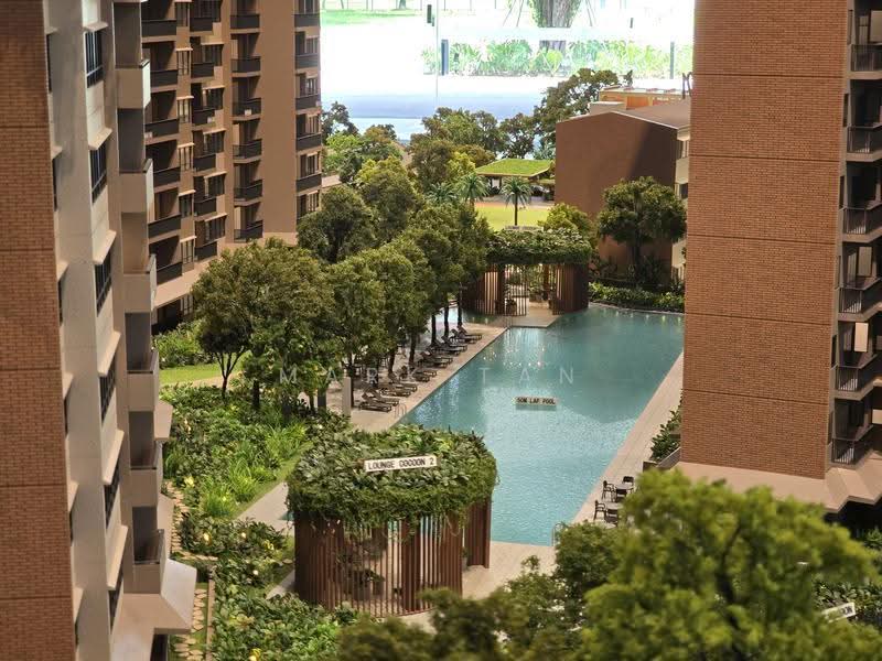 Springleaf Residence, 811 Upper Thomson Road, Mandai / Upper Thomson, 4 Bedrooms, 1,453 sqft, Condominium For Sale, by Mark Tan, 500246947 - Pool - PropertyGuru.com.sg