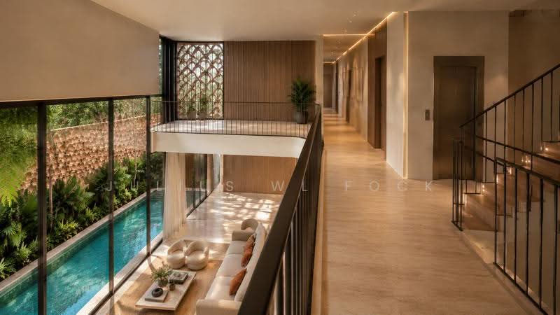 FINEST Arched Veil House @ Kew Drive Brand New Semi-D GCB design, Kew Drive, 5 Bedrooms, 6,996 sqft, Semi-Detached House For Sale, by Julius WL Fock, 500246975 - Living Room - PropertyGuru.com.sg