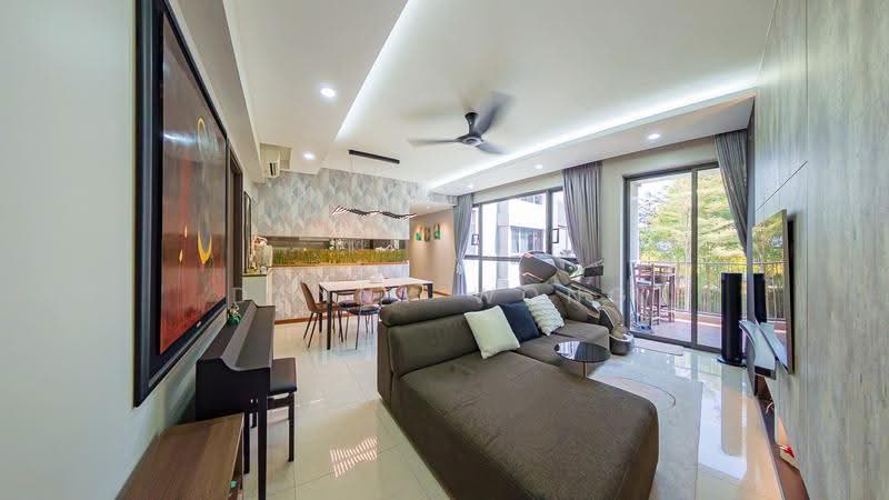 Vue 8 Residence, Pasir Ris Heights, Pasir Ris / Tampines, 4 Bedrooms, 1,346 sqft, Condominium For Sale, by Danny Wong, 500247040 - Living Room - PropertyGuru.com.sg