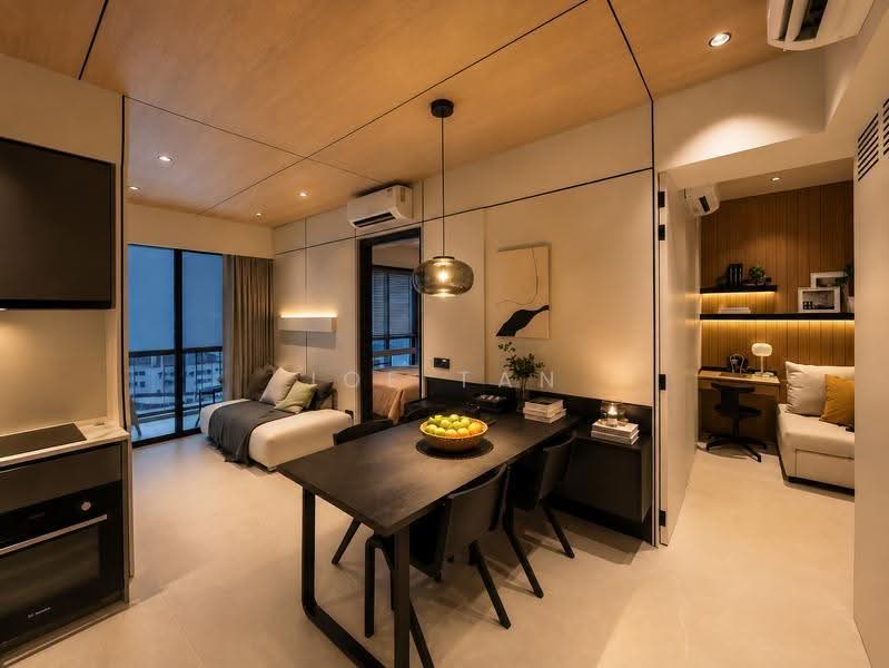 The Ranz, 109 Rangoon Road, Farrer Park / Serangoon Rd, 2 Bedrooms, 732 sqft, Apartment For Sale, by Joe Tan, 500247055 - Living Room - PropertyGuru.com.sg