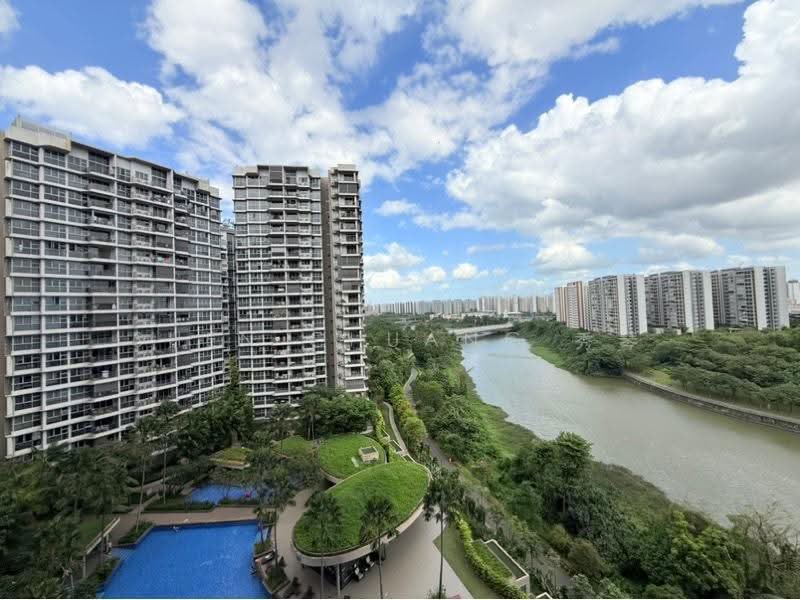 RiverTrees Residences, 29 Fernvale Close, Seletar / Yio Chu Kang, 3 Bedrooms, 1,119 sqft, Condominium For Sale, by Shen Chuang 秀琴, 500247135 - View from Living Room - PropertyGuru.com.sg