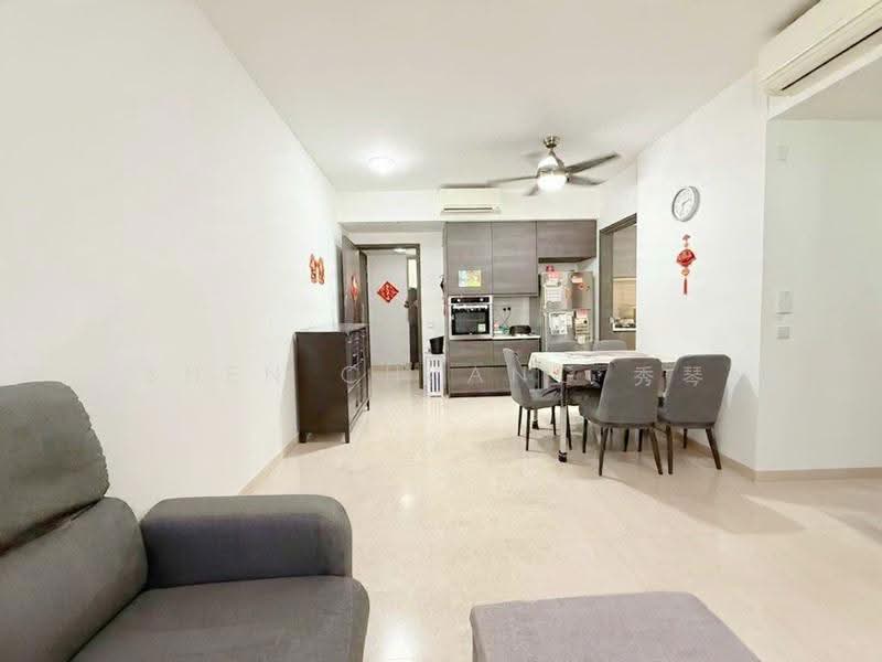 RiverTrees Residences, 29 Fernvale Close, Seletar / Yio Chu Kang, 3 Bedrooms, 1,119 sqft, Condominium For Sale, by Shen Chuang 秀琴, 500247135 - Spacious Living Room - PropertyGuru.com.sg