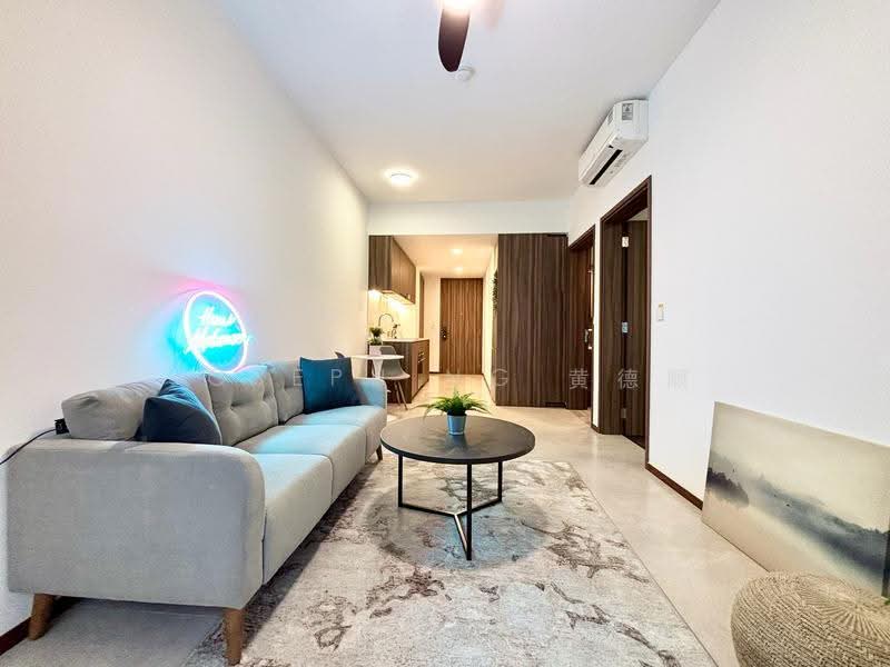 Lentor Modern, Lentor Central, Mandai / Upper Thomson, 1 Bedroom, 527 sqft, Condominium For Sale, by Joseph Ng 黄德顺, 500247138 - Living Room - PropertyGuru.com.sg