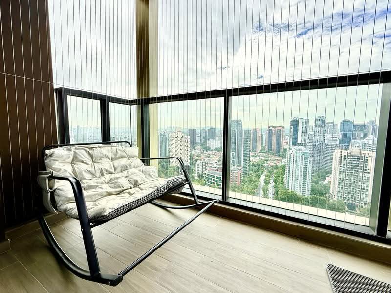 Irwell Hill Residences, 2 Irwell Hill, Orchard / River Valley, 1 Bedroom, 495 sqft, Condominium For Rent, by Jason Sern, 500247160 - Balcony - PropertyGuru.com.sg