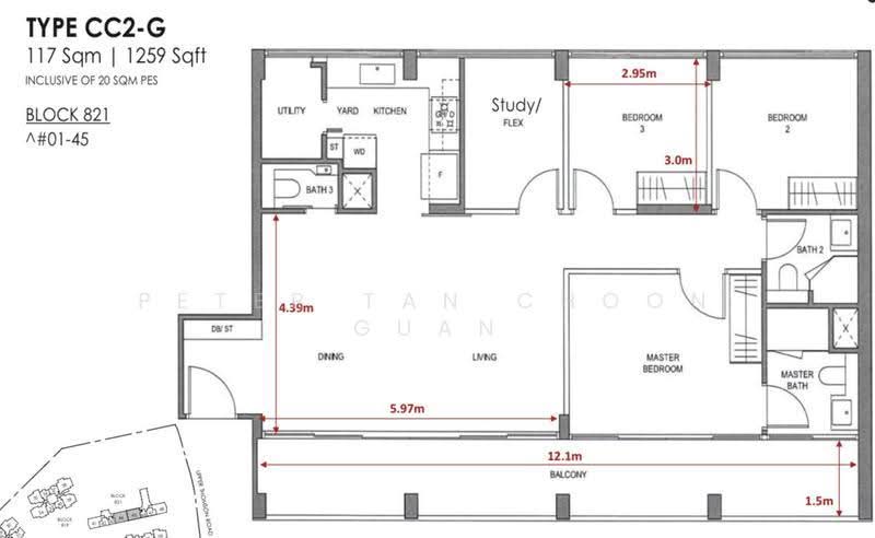 Springleaf Residence, 811 Upper Thomson Road, Mandai / Upper Thomson, 3 Bedrooms, 1,259 sqft, Condominium For Sale, by Peter Tan Choon Guan, 500247172 - PropertyGuru.com.sg