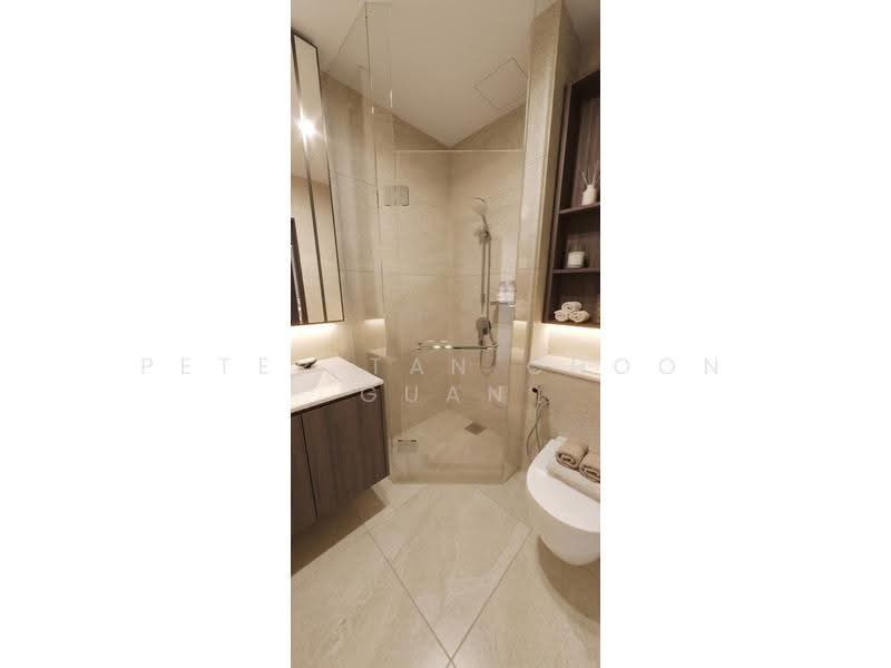 Springleaf Residence, 811 Upper Thomson Road, Mandai / Upper Thomson, 3 Bedrooms, 1,259 sqft, Condominium For Sale, by Peter Tan Choon Guan, 500247172 - Common Bathroom 2 - PropertyGuru.com.sg