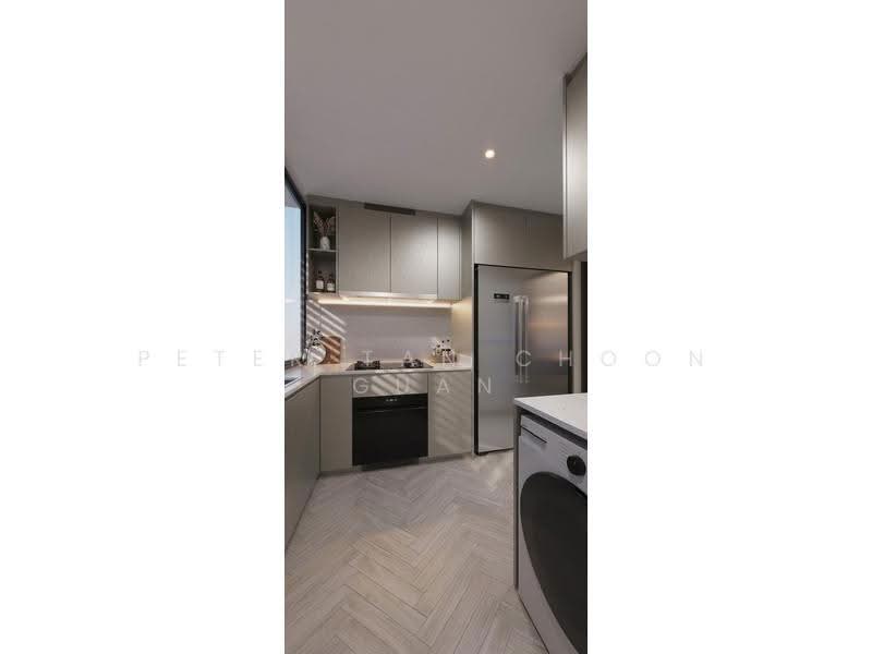 Springleaf Residence, 811 Upper Thomson Road, Mandai / Upper Thomson, 3 Bedrooms, 1,259 sqft, Condominium For Sale, by Peter Tan Choon Guan, 500247172 - Kitchen - PropertyGuru.com.sg