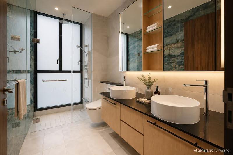 Belgravia Ace, Belgravia Drive, Seletar / Yio Chu Kang, 5 Bedrooms, 4,058 sqft, Semi-Detached House For Sale, by Pravin Kumar, 500247174 - Bathroom - PropertyGuru.com.sg