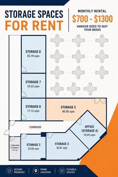 INDIVIDUAL STORGE SPACE JURONG, Boon Lay / Jurong / Tuas, 470 sqft, Warehouse For Rent, by Raj T C, 500247190 - Corridor - CommercialGuru.com.sg