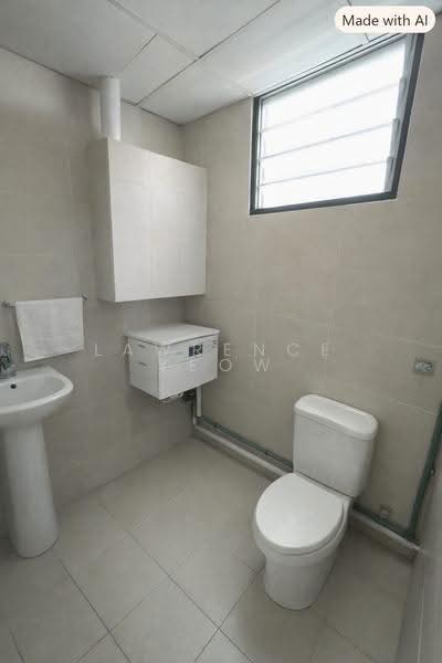 Oxley BizHub, 73 Ubi Road 1, Eunos / Geylang / Paya Lebar, 947 sqft, Light Industrial (B1) For Rent, by Lawrence Yeow, 500247217 - Bathroom - CommercialGuru.com.sg