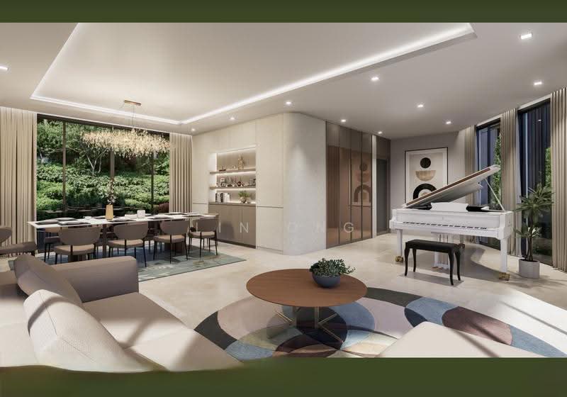 Brand New 2.5+B Storey Detached @ Merryn Road, Trevose Crescent, Kheam Hock Road, Newton / Novena, 7 Bedrooms, 11,004 sqft, Detached House For Sale, by Lin Ong, 500247251 - Living Room - PropertyGuru.com.sg