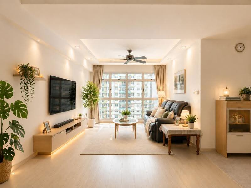 201C Punggol Field, 201C Punggol Field, Hougang / Punggol / Sengkang, 3 Bedrooms, 110 sqft, HDB Flat For Sale, by Jin Yan, 500247312 - Living Room - PropertyGuru.com.sg