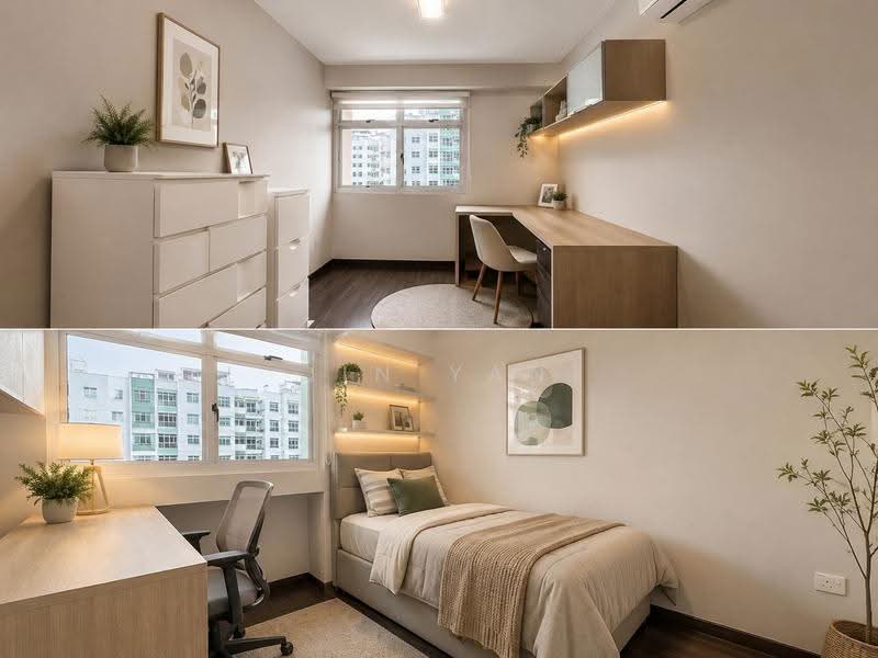 201C Punggol Field, 201C Punggol Field, Hougang / Punggol / Sengkang, 3 Bedrooms, 110 sqft, HDB Flat For Sale, by Jin Yan, 500247312 - Bedroom - PropertyGuru.com.sg
