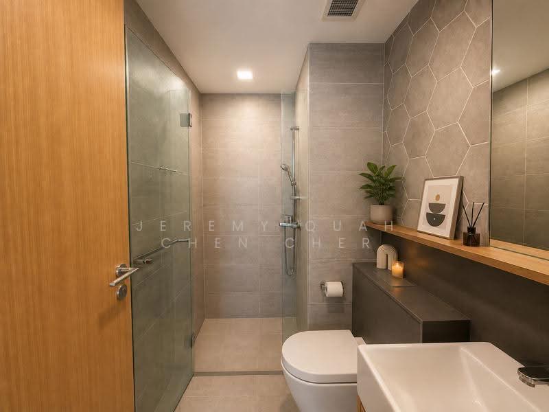 The Navian, 178 Jalan Eunos, Eunos / Geylang / Paya Lebar, 2 Bedrooms, 657 sqft, Condominium For Sale, by Jeremy Quah Chen Cher, 500247329 - Bathroom - PropertyGuru.com.sg