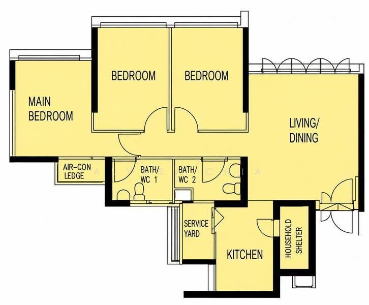 126A Kim Tian Road, 126A Kim Tian Road, Alexandra / Commonwealth, 3 Bedrooms, 1,001 sqft, HDB Flat For Rent, by Alyssa Chia, 500247348 - PropertyGuru.com.sg