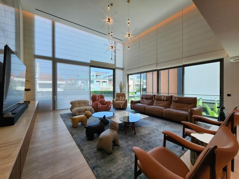 Fully Rebuilt I MacPherson Garden Estate I 3600sqft Land with Approx 8000sqft Built I 6 Car Park, Macpherson / Potong Pasir, 7 Bedrooms, 7,980 sqft, Semi-Detached House For Sale, by Toh HongLing Rayy, 500247435 - Living Room - PropertyGuru.com.sg
