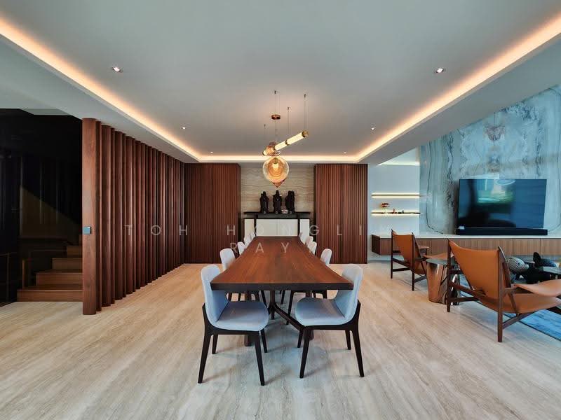 Fully Rebuilt I MacPherson Garden Estate I 3600sqft Land with Approx 8000sqft Built I 6 Car Park, Macpherson / Potong Pasir, 7 Bedrooms, 7,980 sqft, Semi-Detached House For Sale, by Toh HongLing Rayy, 500247435 - Dining Room - PropertyGuru.com.sg