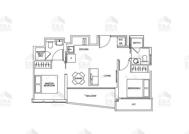 Arena Residences, 20 Guillemard Crescent, Eunos / Geylang / Paya Lebar, 2 Bedrooms, 603 sqft, Condominium For Sale, by Donavan Tan, 500247441 - PropertyGuru.com.sg