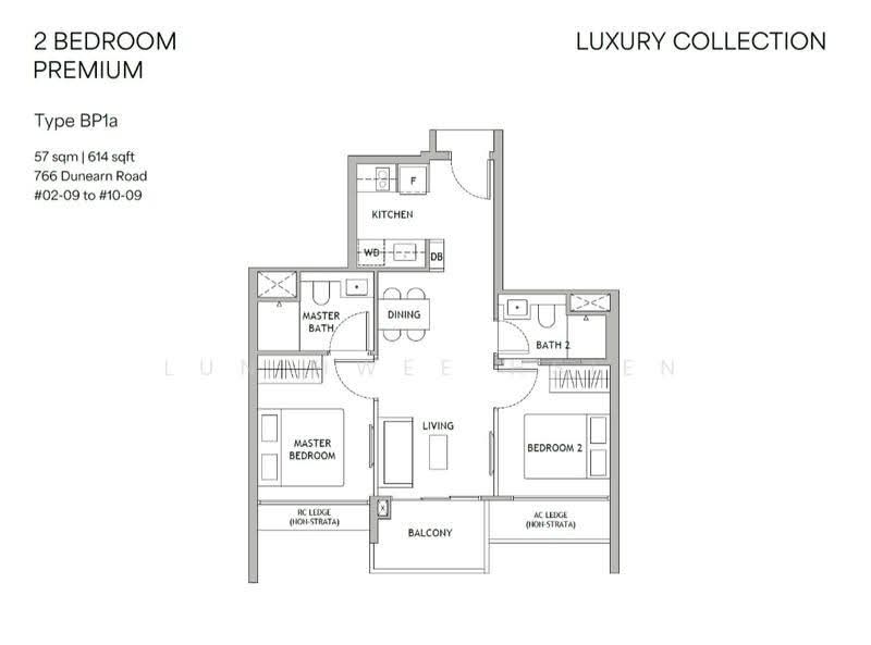 Dunearn House, 764 Dunearn Road, Newton / Novena, 2 Bedrooms, 614 sqft, Condominium For Sale, by Lun Hwee Hsien, 500247448 - PropertyGuru.com.sg