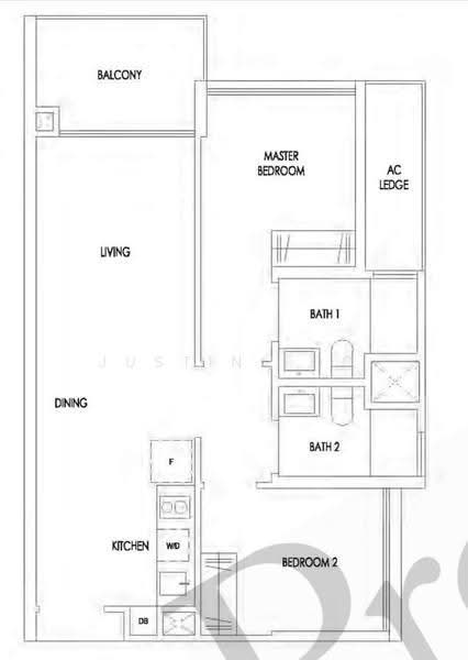 Treasure at Tampines, 57 Tampines Lane, Pasir Ris / Tampines, 2 Bedrooms, 678 sqft, Condominium For Sale, by Justin Foo, 500247461 - PropertyGuru.com.sg