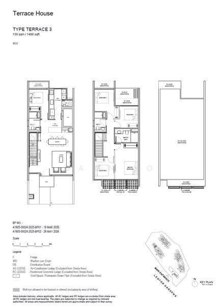 Lentor Gardens Residences, 68 Lentor Gardens, Mandai / Upper Thomson, 5 Bedrooms, 1,496 sqft, Apartment For Sale, by Dawn So, 500247504 - PropertyGuru.com.sg