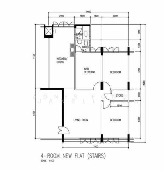 64 New Upper Changi Road, 64 New Upper Changi Road, Bedok / Upper East Coast, 3 Bedrooms, 990 sqft, HDB Flat For Sale, by Agnes Fong, 500247508 - PropertyGuru.com.sg